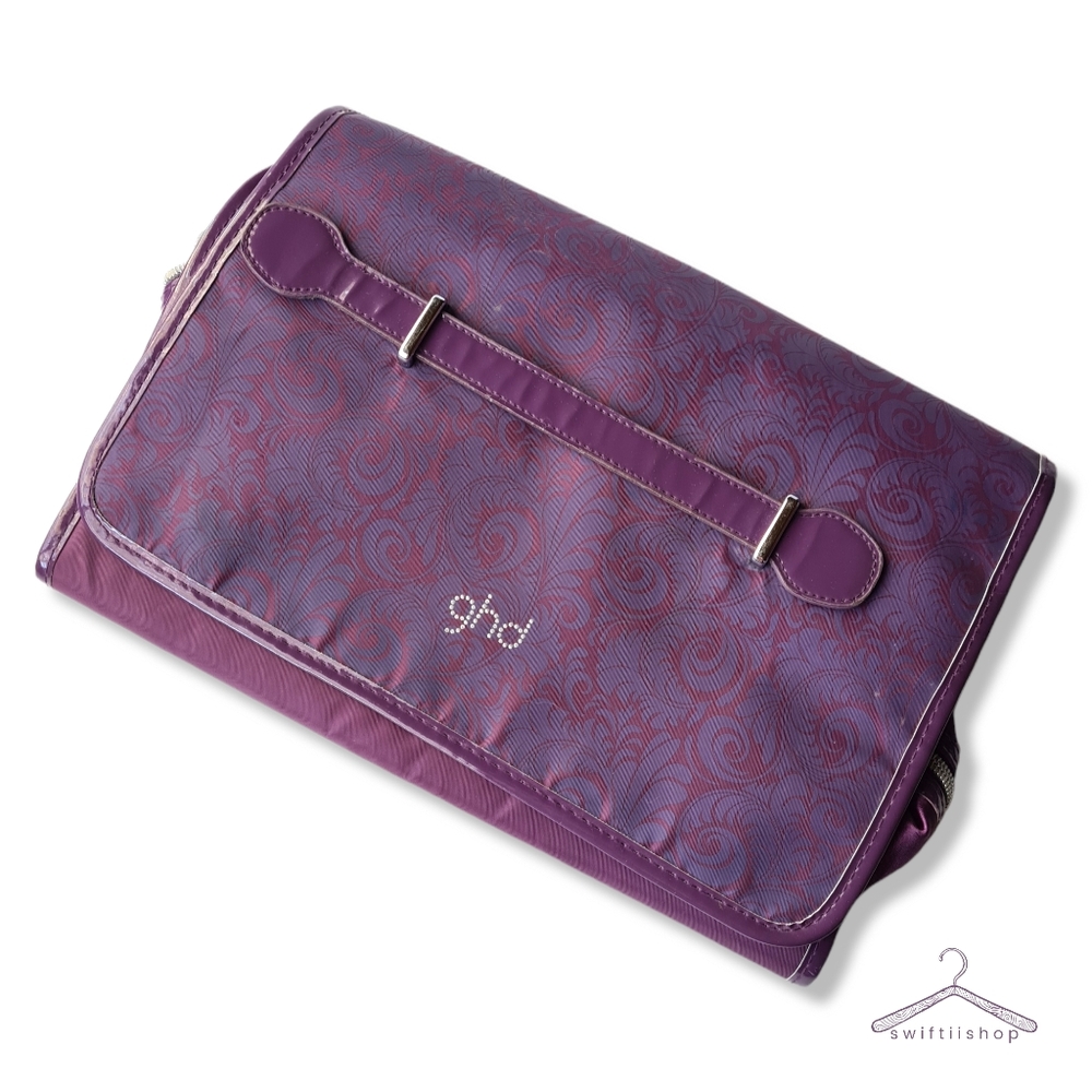 #15 GHD Purple Travel Carry Case Beauty Bag | For Straighteners - Picture 2 of 11
